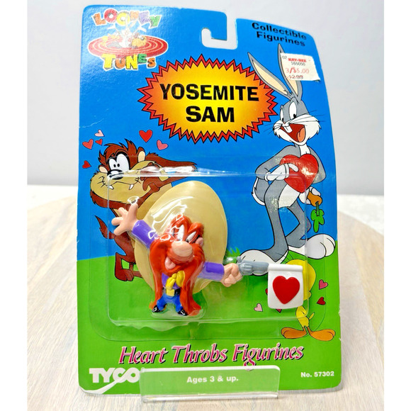 Looney Tunes Other - Looney Tunes Heart Throbs Figurines Yosemite Sam